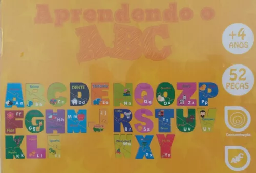 Quebra Cabeça Aprendendo o ABC - Ludopia