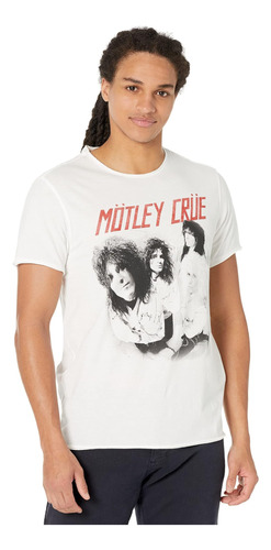 John Varvatos Chaquetas Ss Raw Edge Tee-motley Crue Para Hom