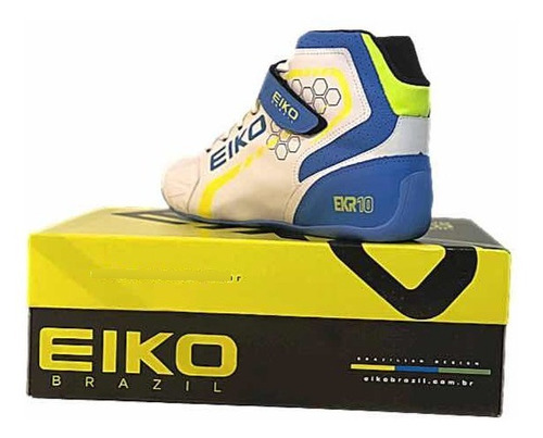 Sapatilha Kart Eiko Brazil Branco/azul