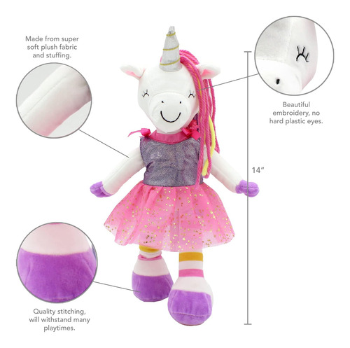 Muñeca De Felpa De Lujoso - Muñecas De Trapo Para Niñas - An