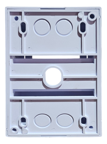 3 Pack Centro De Carga Riel Din Difus Plástico 4 Polos Gris
