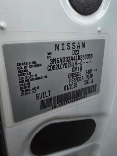 Nissan Np300 Doble Cabina 2020