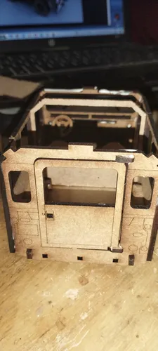 Rompecabezas 3d Land Rover Defender 50 Piezas Mdf