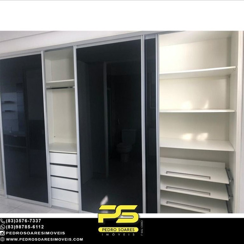 Imagem 13 de 15 de Apartamento Com 4 Dormitórios À Venda, 218 M² Por R$ 1.400.000 - Cabo Branco - João Pessoa/pb - Ap5165