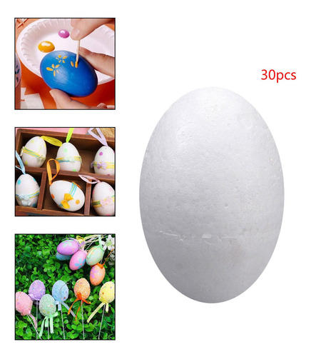 Huevos De Espuma Huevos De Pascua Huevos 30 Piezas 8cm