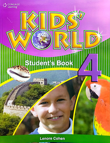 Kids' World 4 Student's Book Libro Original 