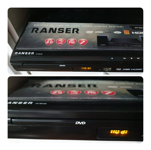 Dvd Ranser Sistema De Audio 2.1 Mod Ht-ra100