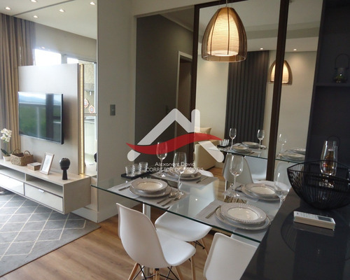 Imagem 12 de 16 de Jr Mirante Da Colina. Apartamento 53,42 M². 2 Dormitórios, Varanda Gourmet, 1 Vaga De Garagem, Lazer. Shopping De Serviços - Ap00160 - 69674307