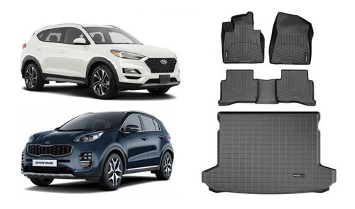 Alfombras Weathertech Para Tucson/ Sportage 2019/2021