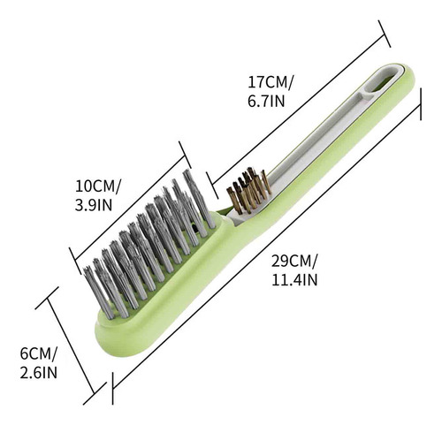 Cepillo Multifuncional Lleno De Líquido Dos En Uno Z Bristle