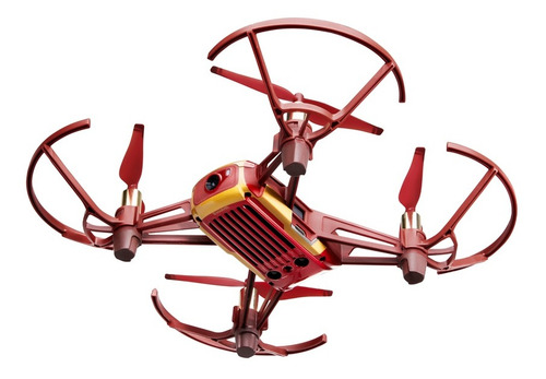 Mini drone Ryze DJI Tello Iron Man con cámara HD rojo