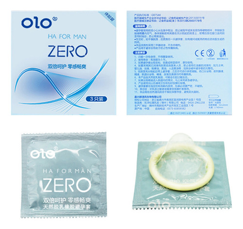 Preservativos Ultrafinos De Látex Natural Para Hombre, De 3
