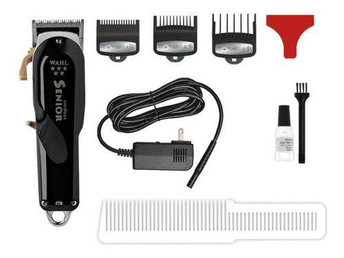 Imagen 4 de 5 de Cortadora de pelo Wahl Professional 5 Star Senior Cordless 8504-400 negra 100V/240V