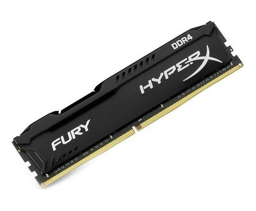 Memoria RAM Fury gamer color negro 8GB 1 HyperX FURY8GB2400MHZ