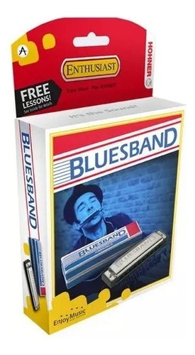 Armonica La Mayor Tono A Hohner Blues Band M55901x