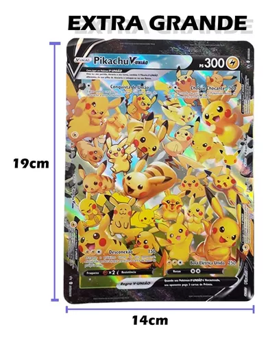 Jogo de Cartas Pokémon Box Pikachu V-União - Copag em Promoção na