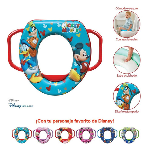 Imagen 1 de 4 de Entrenador De Baño Para Bebé Mickey Y Amigos Disney Priori