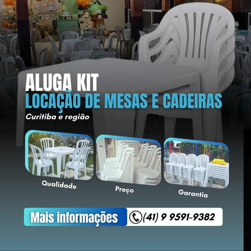 Locação Mesas E Cadeiras