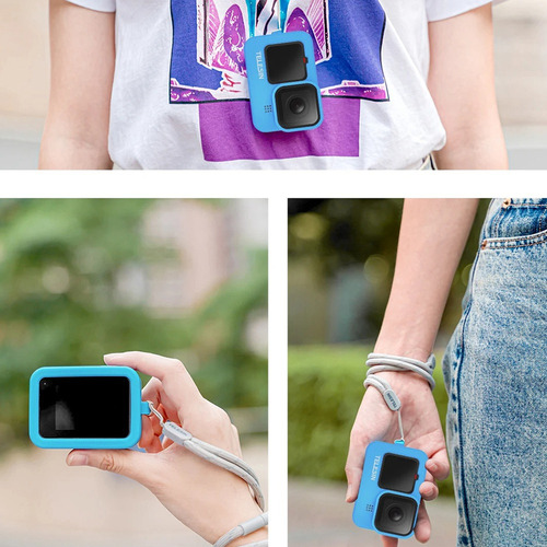 Funda De Silicona Suave Telesin Para Gopro 9 10 11 12 Lens C