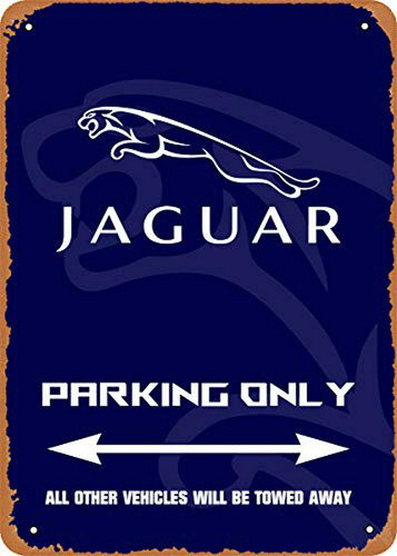Cartel Metálico Vintage Para Fanaticos De Jaguar