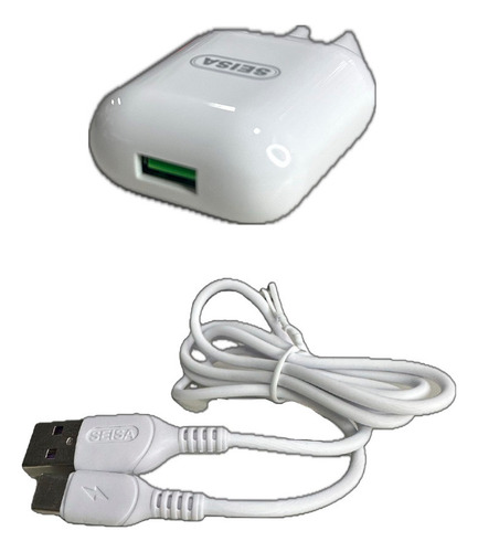 Cargador Tipo C Seisa V10-type 2.a 1mt
