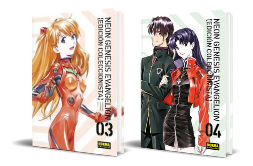 Pack Neon Genesis Evangelion Vol. 3 Y 4 [ Original ]  