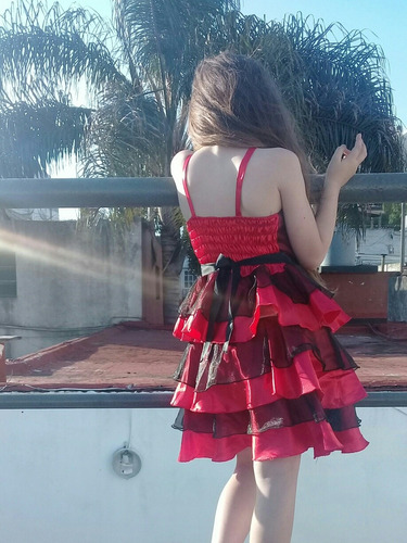 Vestido Fiesta Nena Navidad Comunión Bautismo Disfraz Gala