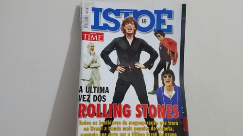 Revista Isto É - Rolling Stones - 02/2006- Raríssima !!