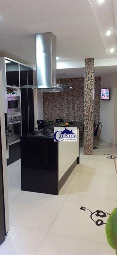 Imagem 10 de 30 de Sobrado Com 4 Dormitórios, Sendo 3 Suítes, À Venda, 310 M² Por R$ 1.500.000 - Vila Assunção - Santo André/sp - So0840