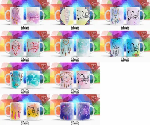 comprar 36 Diseños Digitales Hippie Para Sublimar Tazas Png Psd