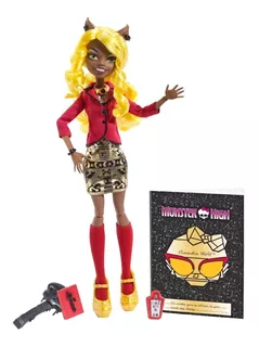 Muñeca Monster High Frights Camera Action Clawdia Wolf