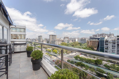 Exc Oficina Sobre Pellegrini, Vista Única Y Doble Terraza! Posib Transf En Vivienda