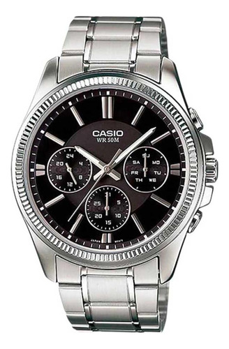 Reloj Casio Hombre Mtp-1375d-1a Calendario Original