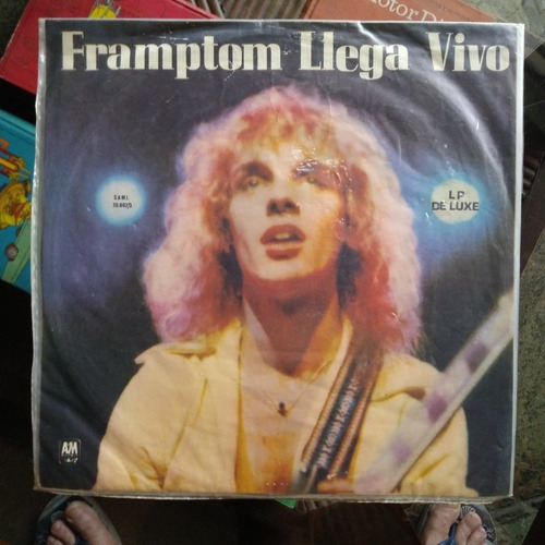 Frampton Llega Vivo 2 Lp De Luxe Ed Uy Como Nuevos, Zeppelin