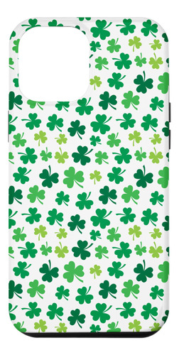 iPhone 12 Pro Max Shamrock Irish Pattern S B08n6gwgwf_300324