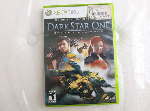 Jogo Dark Star One Broken Alliance Xbox 360 Completo, Nave