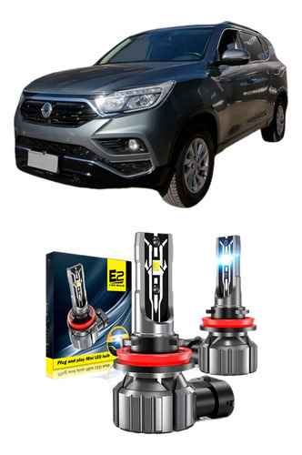Ssangyong Rexton Kit Ampolletas Miniled Neblinero / Sosegur