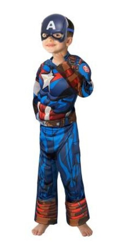 Disfraz Capitán América Marvel Fantasy Ruz 