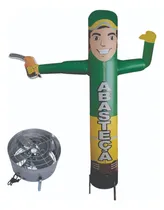 Comprar Boneco De Posto Personalizado Biruta Completo Com Motor 