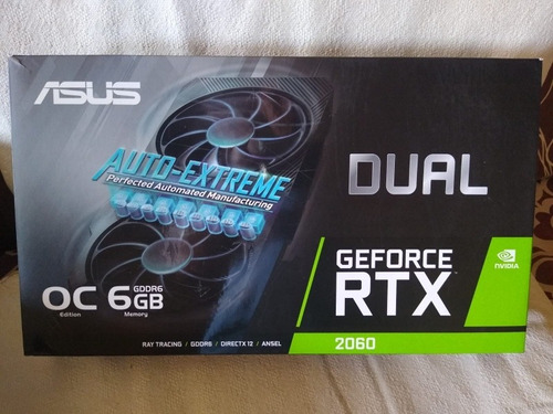 Tarjeta Gráfica Geforce Rtx 2060 Dual