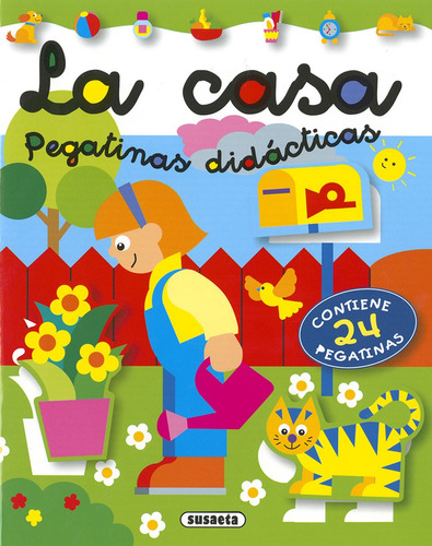 Libro La Casa Pegatinas Didácticas