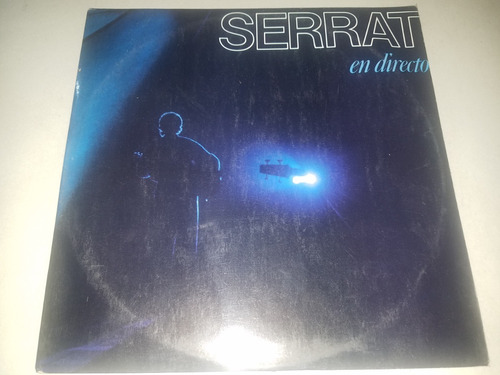 Lp Vinilo Disco Acetato Vinyl Serrat En Directo Bolero