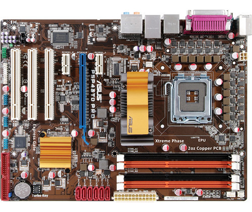 Board Asus P5p43td