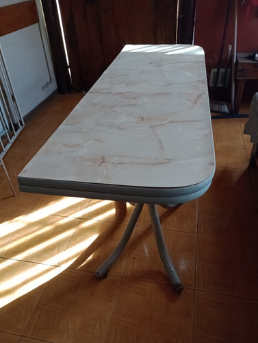 Mesa Libro Extensible 120 X 80 Melanina Patas Hierro (Usado)