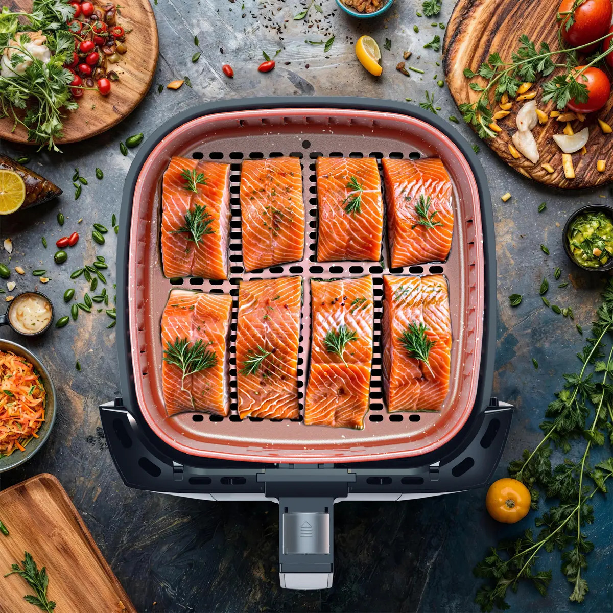 Air Fryer Britânia 5,5L 1500W Antiaderente Redstone BFR50 220V