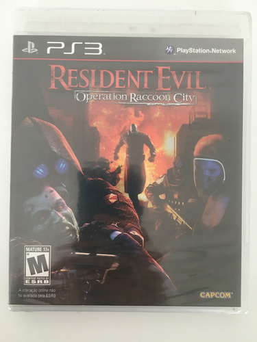 Jogo Resident Evil Operation Raccoon City Ps3 Lacrado