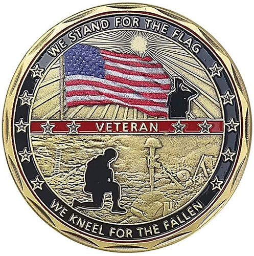 Atsknsk Moneda De Veterano De Desafío Militar De Estados Uni