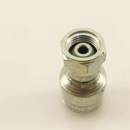 Eaton Hydraulic Crimp Fitting (-4 ) Hose X 1/4 Bsp Inve Aal
