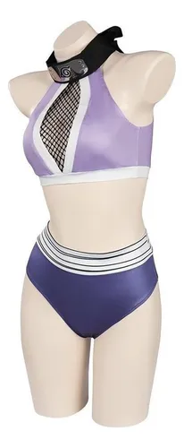 Naruto Hinata Hyuga Sexy Traje De Baño Cosplay Mujeres