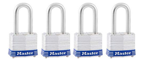 Candado Para Exterior Master Lock 3qlf Con Llave, Paquete De